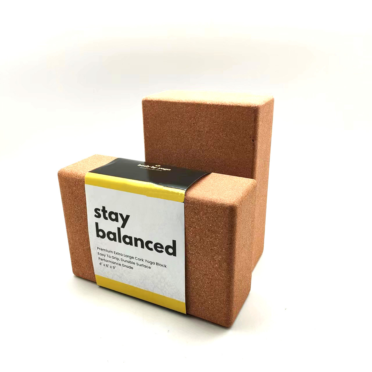 Blocs de yoga en liège 3*6*9"