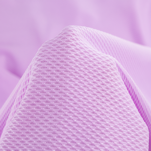 Nouveau Polyester/Spandex Stretch Wave Fish Scale Mesh Séchage rapide T-Shirt Sports Jacquard Knit Mesh Lighjt Weight Tissus à séchage rapide - Product Image 1