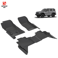 Tapis de sol intérieur 3D à rebord profond pour coffre de voiture LHD, accessoires auto pour Tank300 Tank 300 Hi4-T 2024-2026