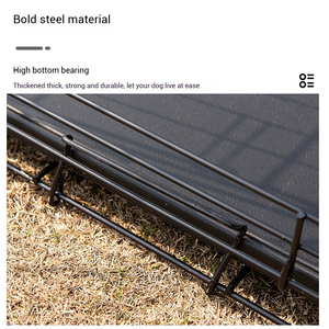 FishPrincess estilo clásico plegable Alambre de hierro mascota <span class=keywords><strong>perro</strong></span> jaula varios tamaños perrera casa con caja de embalaje asequible - Product Image 4