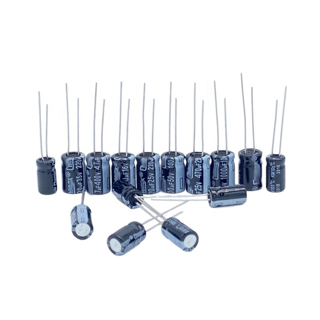 Made in China Electrolytic Capacitor 10uf 22uf 33uf 47uf 100uf 10v 16v 25v 35v 50v