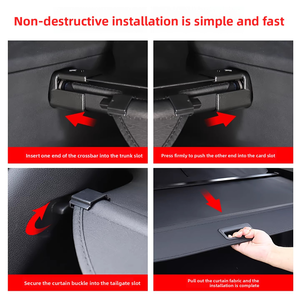 Nouvelle conception de couverture de coffre rétractable de qualité supérieure, couverture de coffre durable pour Chery Jetour G700, accessoires - Product Image 5