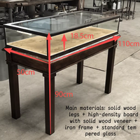 Vitrines à bijoux en verre avec tiroirs, armoire à bijoux vintage en bois et présentoir à bijoux adaptés aux bijouteries