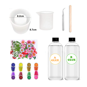 Bienvenue, moule en silicone personnalisé, stylo, conteneur, résine, sous-verre, kit de moule avec fleurs séchées, conception par vous-même - Product Image 3