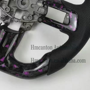 Nuevo Producto, Volante Deportivo de Fibra de Carbono Forjada y Cuero Perforado para Ford Mustang - Product Image 5