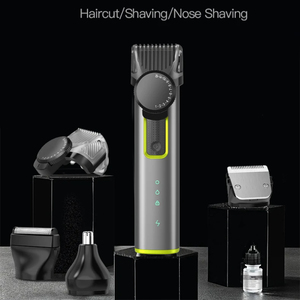 Kit de toilettage corporel pour hommes sans fil électrique professionnel IPX5 <span class=keywords><strong>tondeuse</strong></span> à barbe et nez étanche - Product Image 4