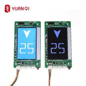 Papan Tampilan Panggilan Luar Ruangan Ultra-tipis untuk Lift SFTC-HCB-SL-BO BRS-430DT-BC/430DT-BM Layar Biru/hitam Papan Tampilan Lift - Product Image 1