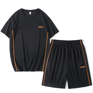 ANSZKTN <span class=keywords><strong>2022</strong></span>-Ensemble de shorts d'été pour jeunes-Sports décontractés-Cool avec des vêtements à la mode-T-shirt à manches courtes pour hommes - Product Image 1