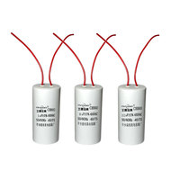 Venta directa de fábrica, condensadores de película de CA CBB60CBB61 de alta calidad, 450V1uf 2.5uf-80uf, condensadores para ventiladores de techo y lavadoras