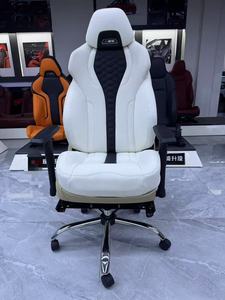 Sedia da Gaming RGB con Poggiatesta e Braccioli Regolabili, Sedia di Lusso da Ufficio, <span class=keywords><strong>Sedie</strong></span> da Gaming Scorpion per BMW - Product Image 3