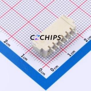 W2542120-6PW2431 Wire-to-Board Pin Header SMD,P=2.54mm,Horizontal Mount Connector 1x6P 2.5mm Horizontal Mount XH - Product Image 2