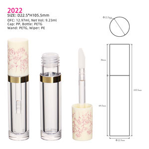 Tubes de brillant à lèvres ronds personnalisables OMI avec Big BrushCosmetic Utilisation recyclable - Product Image 6