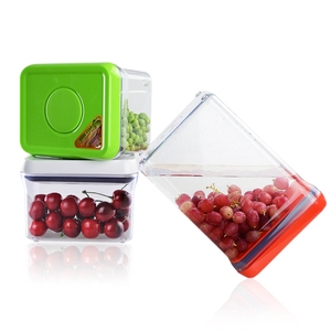 Storage Box Container Plastic Clear Portable Storage Cream Container