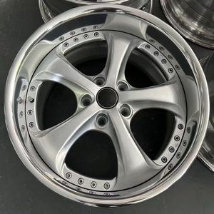 ล้อแม็ก Bku VSKF 2 ชิ้น 5x114.3 สำหรับ Nissan <span class=keywords><strong>GTR</strong></span> R32 R33 <span class=keywords><strong>R34</strong></span> Toyota Supra Lexus LC500 ขนาด 18 19 20 นิ้ว ขอบโครเมียม - Product Image 2