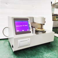 Equipo de Medición de Punto de Inflamación de Laboratorio Dualcanopy, Probador de Punto de Inflamación en Vaso Abierto Cleveland ASTM D92