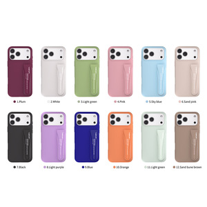 Nueva Funda Personalizada para Teléfono con Bálsamo Labial para <span class=keywords><strong>iPhone</strong></span> 17 Pro Max, Soporte para Brillo Labial y Lápiz Labial, Funda de Silicona TPU para <span class=keywords><strong>iPhone</strong></span> 17 16 15 14 LM120 - Product Image 2