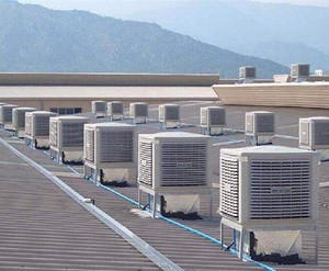 Lớn lưu lượng không khí làm mát Pad Tường Gắn nước làm mát bay hơi mát công nghiệp điều hòa không khí - Product Image 3