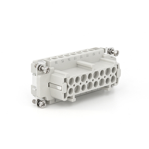 Conector Macho de Alta Resistencia de 16 Pines Serie HE de ZJHK, Similar al Tipo ILME - Product Image 2
