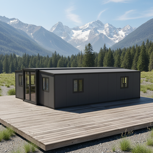 Villa Prefabbricata di Lusso 40ft/20ft con 2, 3, 4, 5 Camere <span class=keywords><strong>da</strong></span> Letto, <span class=keywords><strong>Casa</strong></span> Container Pieghevole ed Espandibile, <span class=keywords><strong>Casa</strong></span> Mobile Portatile - Product Image 2