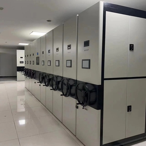 Hiện đại điện tử di động dày đặc compactor Kệ hệ thống thép lưu trữ tập tin tủ cho văn phòng nhà trường & thư viện sử dụng - Product Image 5