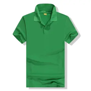 Camiseta polo de poliéster com manga curta, camiseta personalizada com gola, cor sólida, para homens, roupa de trabalho, 2022