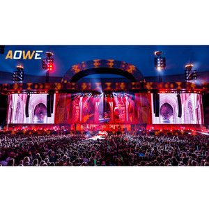 Haut rafraîchir grand écran publicitaire intérieur Led location extérieur extérieur location Led <span class=keywords><strong>média</strong></span> vidéo mur écran d'affichage pour concert - Product Image 2