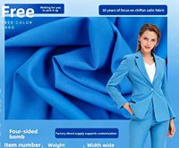 Tela Elástica en 4 Direcciones de Poliéster y Spandex 100D, Material Transpirable de Alta Elasticidad para Ropa Deportiva, Leggings de Yoga y Pantalones para Actividades al Aire Libre