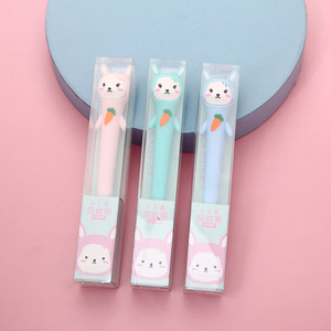Gelstift mit Hasen- und Karottenmotiv, Weicher Cartoon 3D Gelstift, 36 Stifte pro Box - Product Image 4