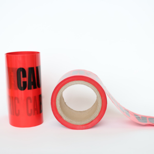 Hotsale thận trọng nguy hiểm chướng ngại vật không dính PE cảnh báo băng màu vàng đỏ bảo vệ màu in ấn Tính năng an ninh materia - Product Image 3