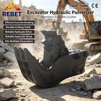 Support OEM/ODM – Broyeur hydraulique REBET pour béton – Distributeurs mondiaux recherchés – Outil de démolition robuste pour excavatrice – Certifié CE
