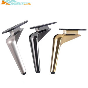 Patas de Muebles de Aleación de Aluminio, Resistentes, Metálicas, para Gabinetes, Sofás, Camas, Soportes para TV, con Opciones de Varios Colores - Product Image 2
