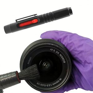 Lápiz Limpiador de Polvo de Doble Punta de Carbón para Cámaras y Dispositivos Digitales con Cepillo de Cerdas y Lápiz para Lentes - Product Image 5