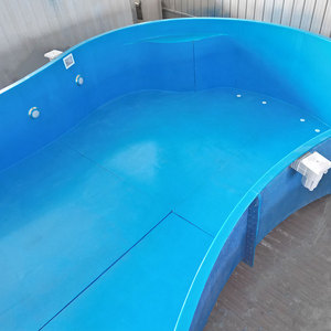 Se venden elegantes accesorios de fibra de vidrio enterrados. Nuevo Marco de piscina prefabricado rectangular-Full Grace - Product Image 3