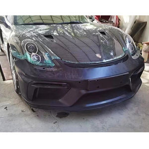 ชุดแต่งหน้ารถยนต์คุณภาพสูง ชุดแต่งกันชนหน้า ชุดแต่งลิ้นหน้า สำหรับรถปอร์เช่ บ็อกซเตอร์ เคย์แมน <span class=keywords><strong>987</strong></span> รุ่น <span class=keywords><strong>GT4</strong></span> - Product Image 4