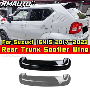 Araba arka kanat arka bagaj Spoiler kanat difüzör koruyucu Suzuki IGNIS 2017-2023 için vücut kiti araba aksesuarları - Product Image 2