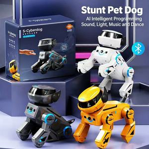 Robot chien électrique intelligent à IA, jouet éducatif précoce interactif, simulation de robot vocal intelligent à IA programmable - Product Image 4