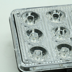 Focos LED para coche, 55W, 6000K, 12V, 6000LM, cuadrados, para actualización y reacondicionamiento - Product Image 3