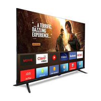Televisor Inteligente LED 4K Full HD de 24 a 110 Pulgadas con Panel de Vidrio A+ Confiable, Frecuencia de Actualización de 120Hz, Compatible con WiFi y Múltiples Sistemas Operativos