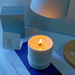 2024 New Custom Aromatic Soy Wax Ceramic Jar Creative Private Label Hidden <strong>Secret</strong> Message Scented <strong>Candle</strong> - Product Image 4