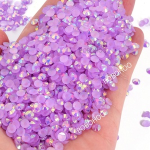 OLeeya 14400 piezas de diamantes de imitación de vidrio 2028 sin fijación en caliente, con parte trasera plana, corte uniforme, venta al por mayor de fábrica, en paquete a granel - Product Image 4