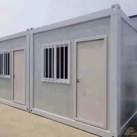 Bâtiments de conteneurs en acier préfabriqués modulaires innovants pour l'usage de bureau-Design rustique Léger et rentable Durable
