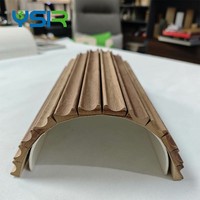 Panneaux muraux rainurés en bois massif MDF écologiques, imperméables, décoratifs, faciles à installer et flexibles