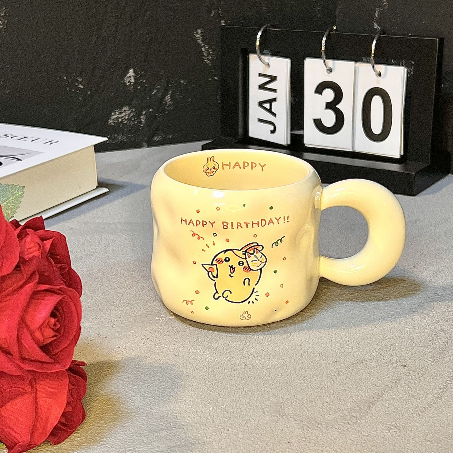 Usando una máscara - usachi [taza individual]