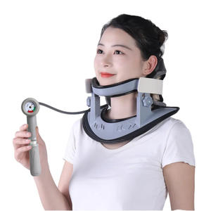 Nouveau dispositif de fixation de la colonne cervicale, attelle de cou gonflable, support pour usage domestique, blanc, blanc cassé, bleu marine, bordeaux, beige - Product Image 4