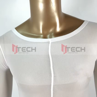 Combinaison jetable pour machine amincissante, combinaison de compression intégrale pour la thérapie par le vide et le massage de remodelage corporel
