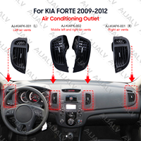 Grille d'aération de tableau de bord pour climatiseur de voiture Kia Forte Cerato 2009-2017 – Pièce d'origine OEM pour intérieur automobile