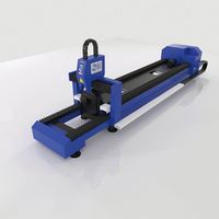 Usine Automatique Mini CNC Découpe Laser H Faisceau Carré Tuyau En Métal Machine Petit Tube De Fer Pull En Acier Prend En Charge AI BMP PLT Graphique