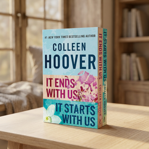 Set de 2 Libros de Alta Calidad para Adultos: It Starts with Us, It Ends with Us, Novela Romántica Contemporánea, Impresión por Sublimación en Papel - Product Image 3