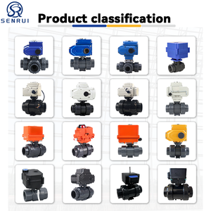 <span class=keywords><strong>วาล์ว</strong></span>น้ำอัตโนมัติแบบมอเตอร์ ควบคุมด้วยลูกบอล UPVC ตัวกระตุ้นพลาสติกแบบสองทาง <span class=keywords><strong>วาล์ว</strong></span>ลูกบอลเกลียวไฟฟ้าแบบ PP PVC - Product Image 3