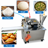 Machine automatique à faire des raviolis, machine commerciale en acier inoxydable pour la fabrication de gyozas et de samosas pour les usines alimentaires